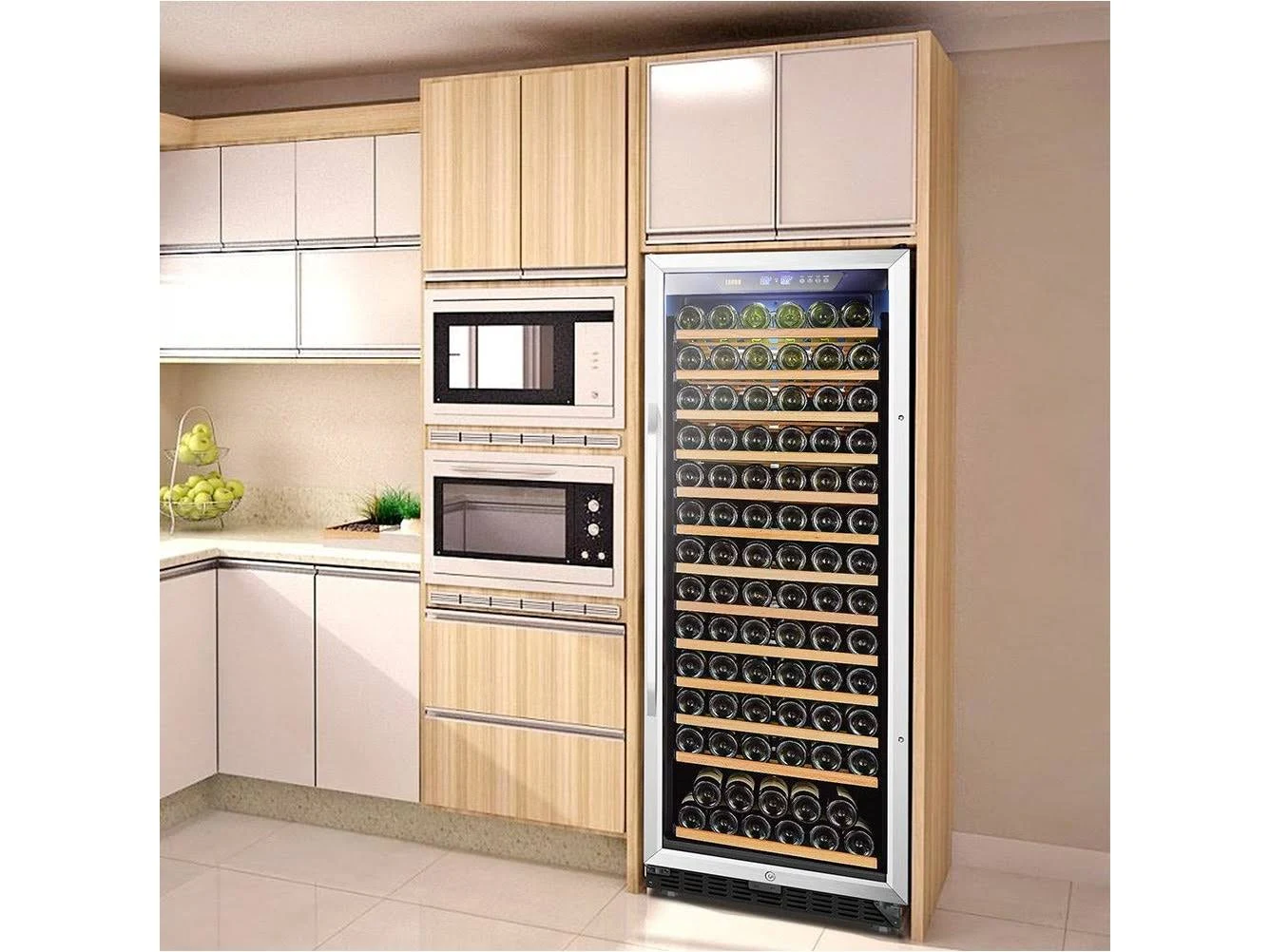 Lanbo LW155S 149 Bottle Single Zone Wine Cooler