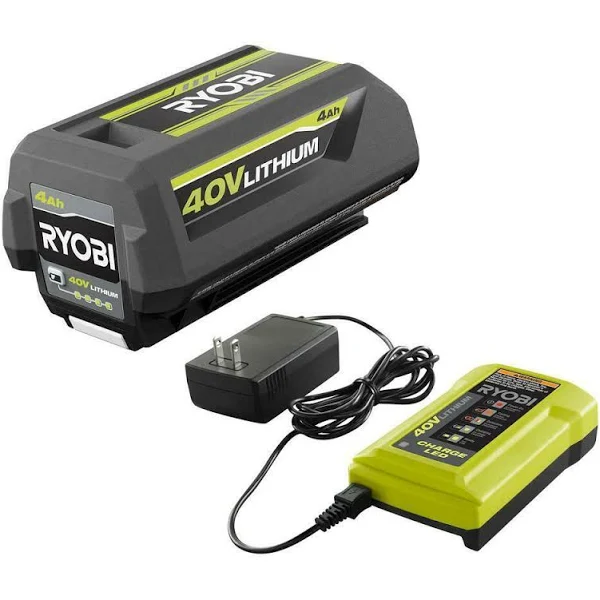 Ryobi 40V Brushless 125 MPH 550 CFM Cordless Battery Whisper Series Jet Fan Blower, RY40470VNM