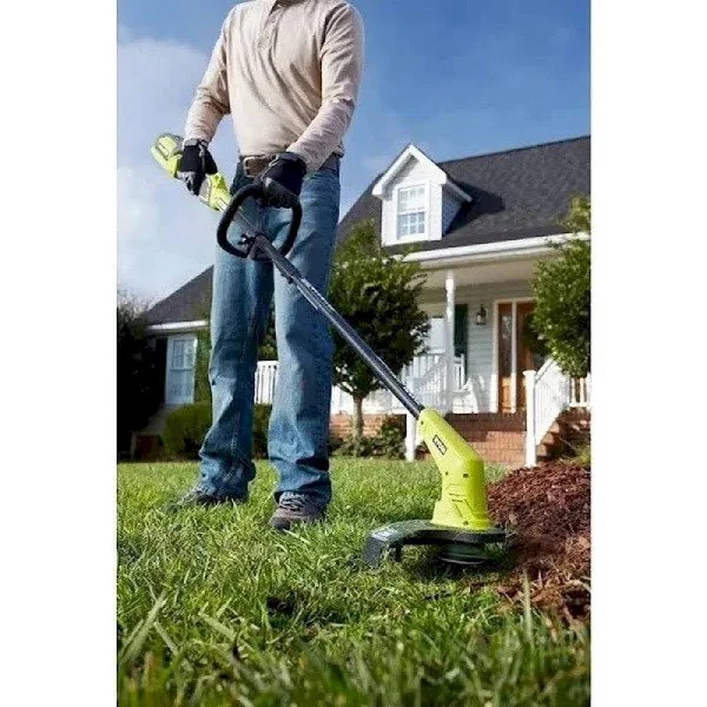 Ryobi 40-Volt Lithium-Ion Cordless String Trimmer  C 1.5 Ah Battery and Charger