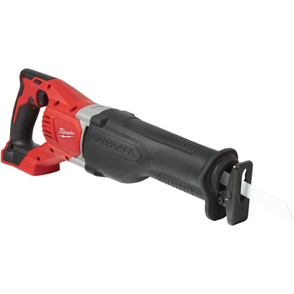 Milwaukee M18 18-Volt Lithium-Ion Cordless Sawzall Reciprocating Saw with Sawzall Blade Set (18-Piece)