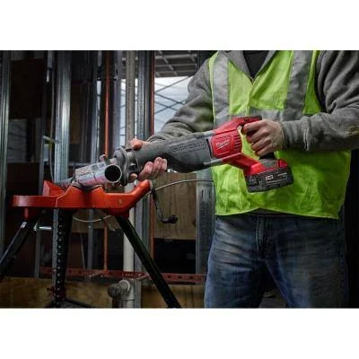 Milwaukee M18 18-Volt Lithium-Ion Cordless Sawzall Reciprocating Saw with Sawzall Blade Set (18-Piece)