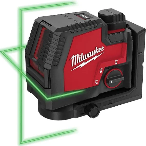 Milwaukee 3521-21 USB Rechargeable Green Cross Line Laser