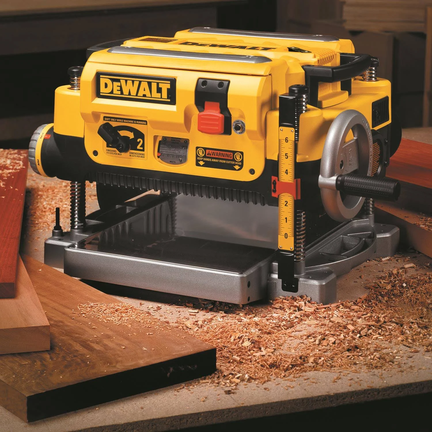 DeWalt Thickness Planer, Two Speed, 13-inch (DW735X)