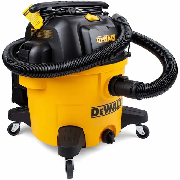 DeWALT DXV09P 9 Gallon 5-Horse Power Poly Wet/Dry Vaccum with Built-In Attachment