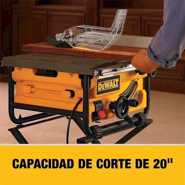 DeWalt DWE7485 8-1/4 in. Compact Jobsite Table Saw