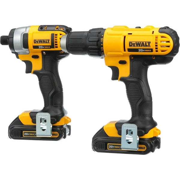 DeWalt DCK240C2 20-Volt Cordless Lithium Ion Drill Driver and Impact Driver Kit