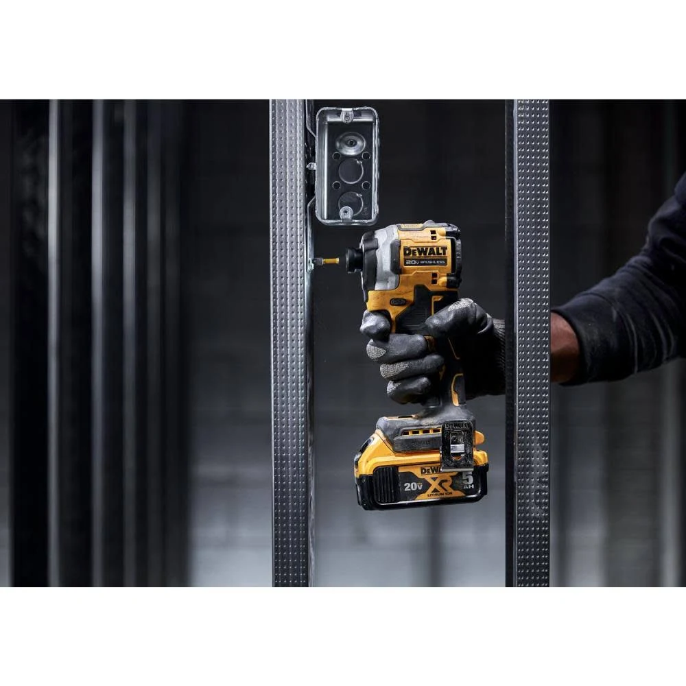 DeWalt DCF850B Atomic 20V MAX* 1/4 -In. Brushless Cordless 3-Speed Impact Driver, Tool Only