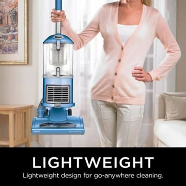 Shark Navigator Lift-Away Upright Vacuum in BLUE.