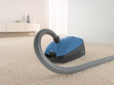 Miele Classic C1 Turbo Team Canister Vacuum Cleaner, Blue