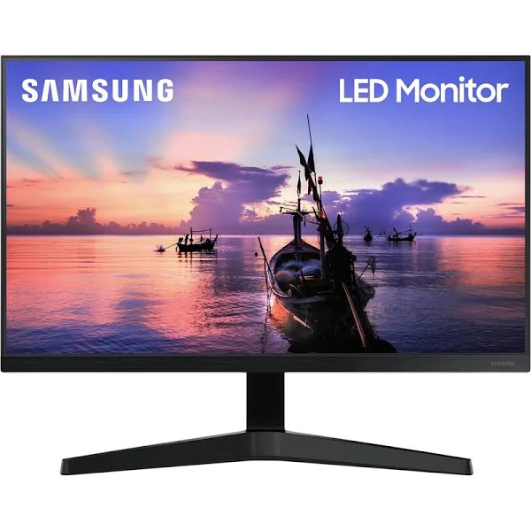 Samsung 24∪ LED Monitor with Borderless Design in Dark Blue Grey