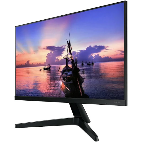 Samsung 24∪ LED Monitor with Borderless Design in Dark Blue Grey