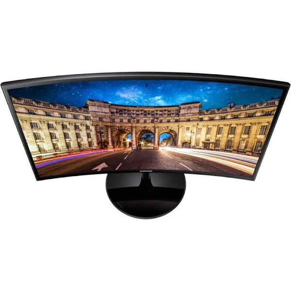 Samsung 每 390 Series 24∪ LED Curved FHD FreeSync Monitor 每 High Glossy Black