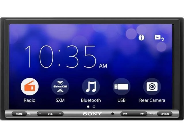 Sony 每 6.95∪ Android Auto and Apple Carplay Bluetooth Digitial Media Receiver 每 BLACK.