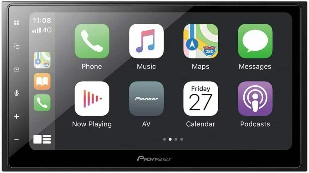 Pioneer Dmh-2600nex 6.8∪ Digital Media Receiver W/carplay+ Rearview