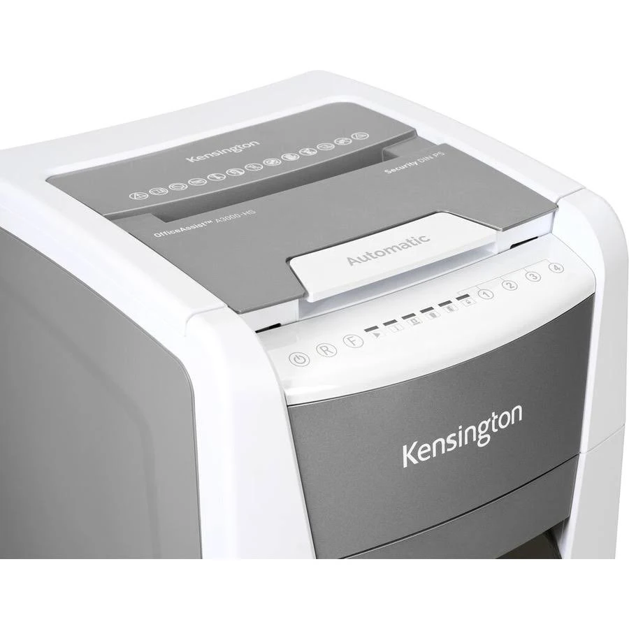 Kensington OfficeAssist Auto Feed Shredder A3000-HS Anti-Jam Micro Cut