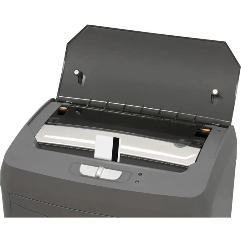 Boxis AutoShred 90-Sheet Micro-Cut Shredder, Gray