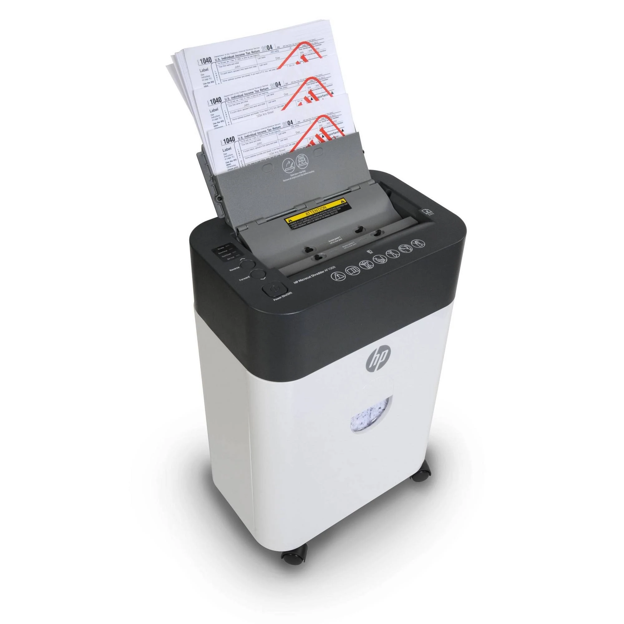 HP AF1009, 100 Sheet Auto FEED, Microcut Paper Shredder