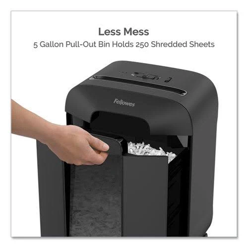 Fellowes Powershred LX85 Cross-Cut Shredder 12 Manual Sheet Capacity