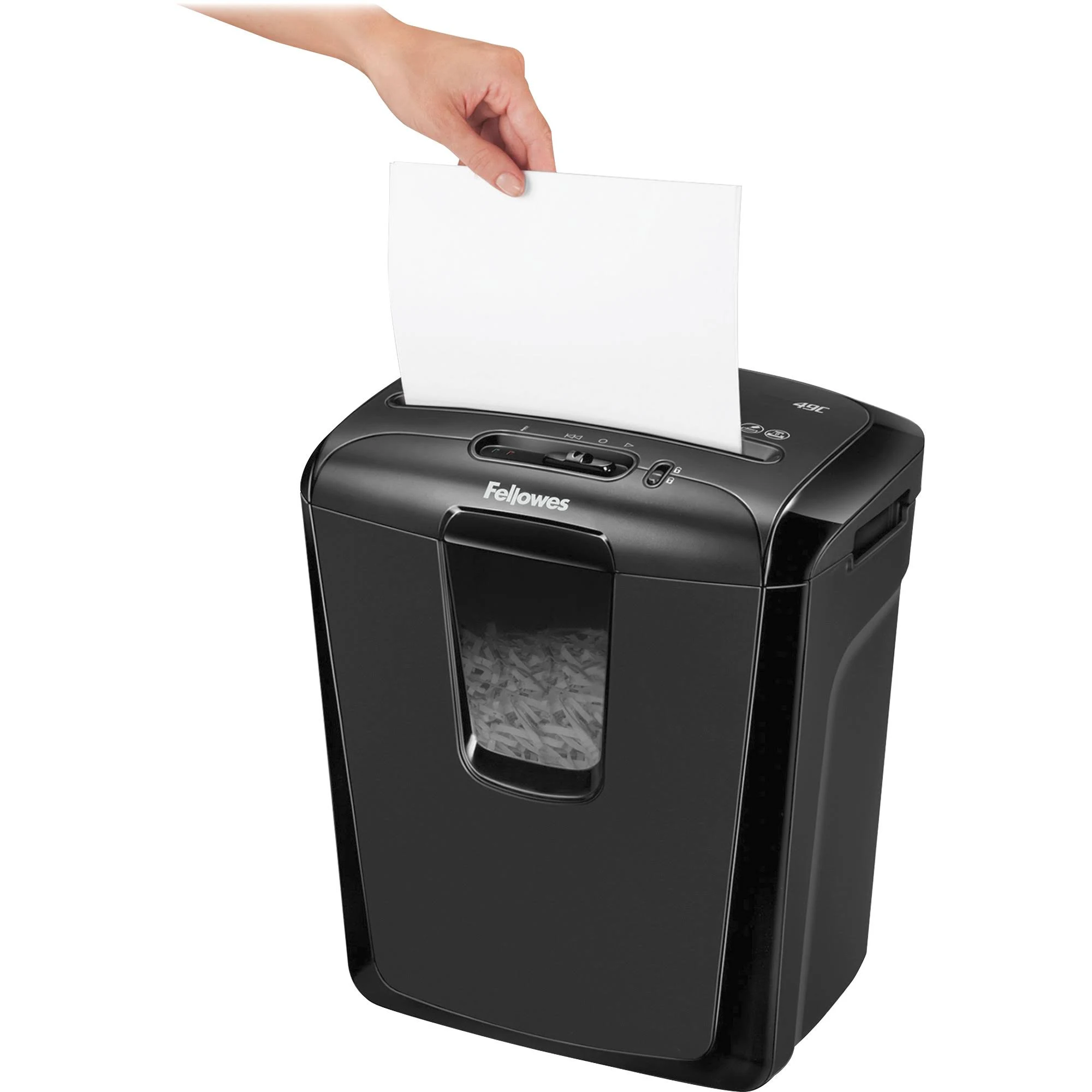 Fellowes Powershred 49c 8 Sheet Cross Cut Shredder