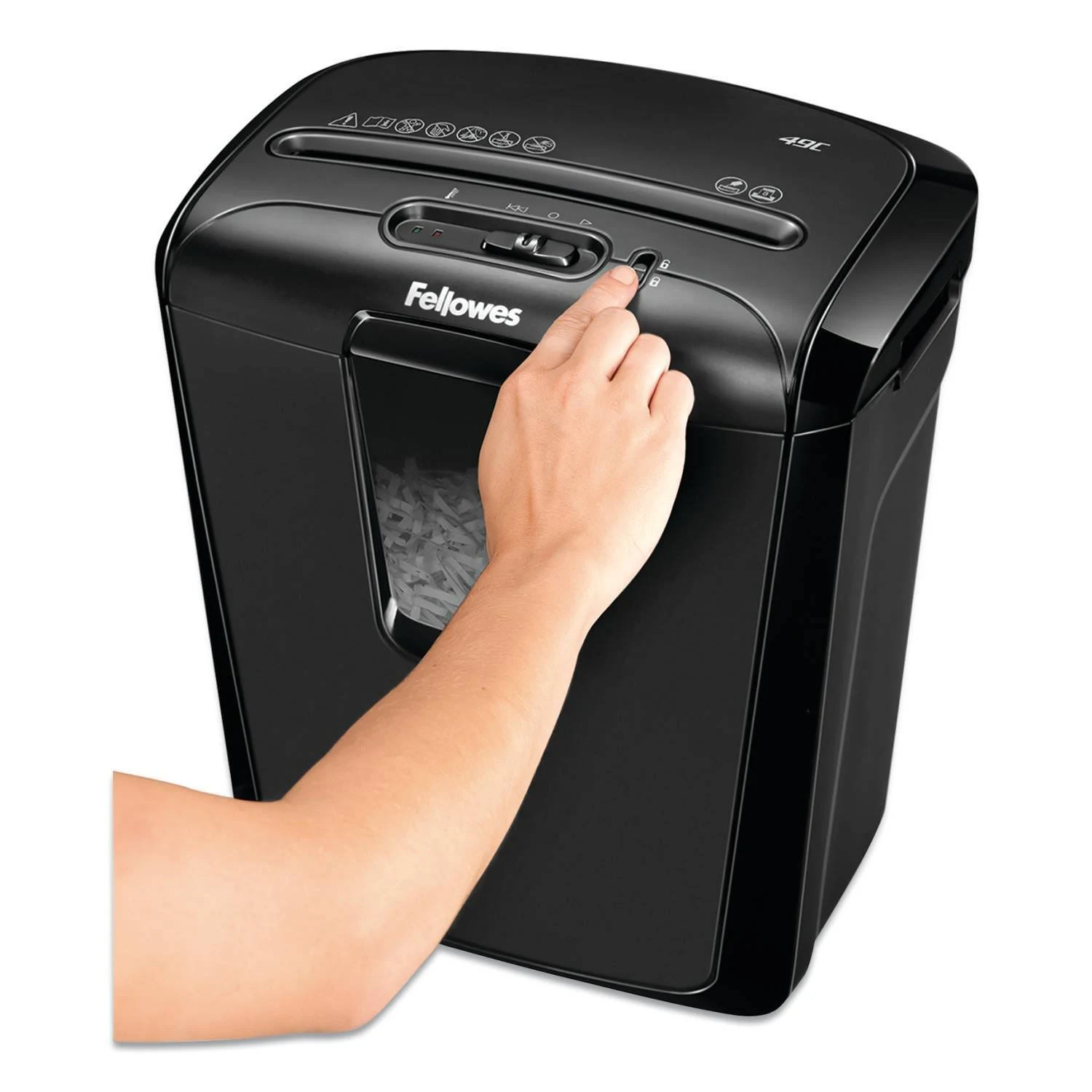 Fellowes Powershred 49c 8 Sheet Cross Cut Shredder