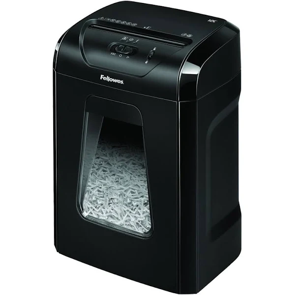 Fellowes Powershred 12-Sheet Cross-Cut Shredder, 12C