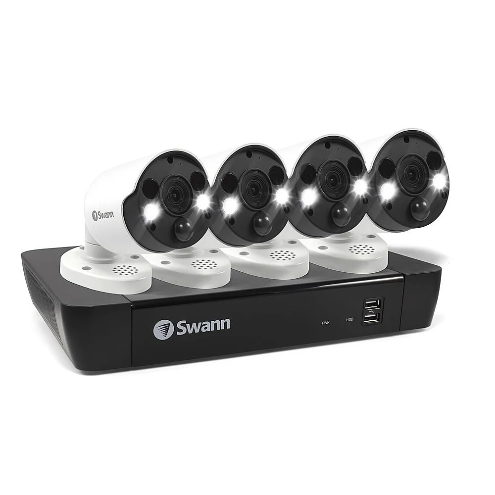 Swann 4 Camera 8-Channel 4K Ultra HD 2TB NVR Security System