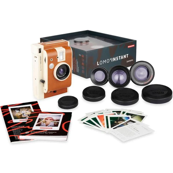 Lomography LomoĄŻInstant Sanremo Camera + 3 Lenses