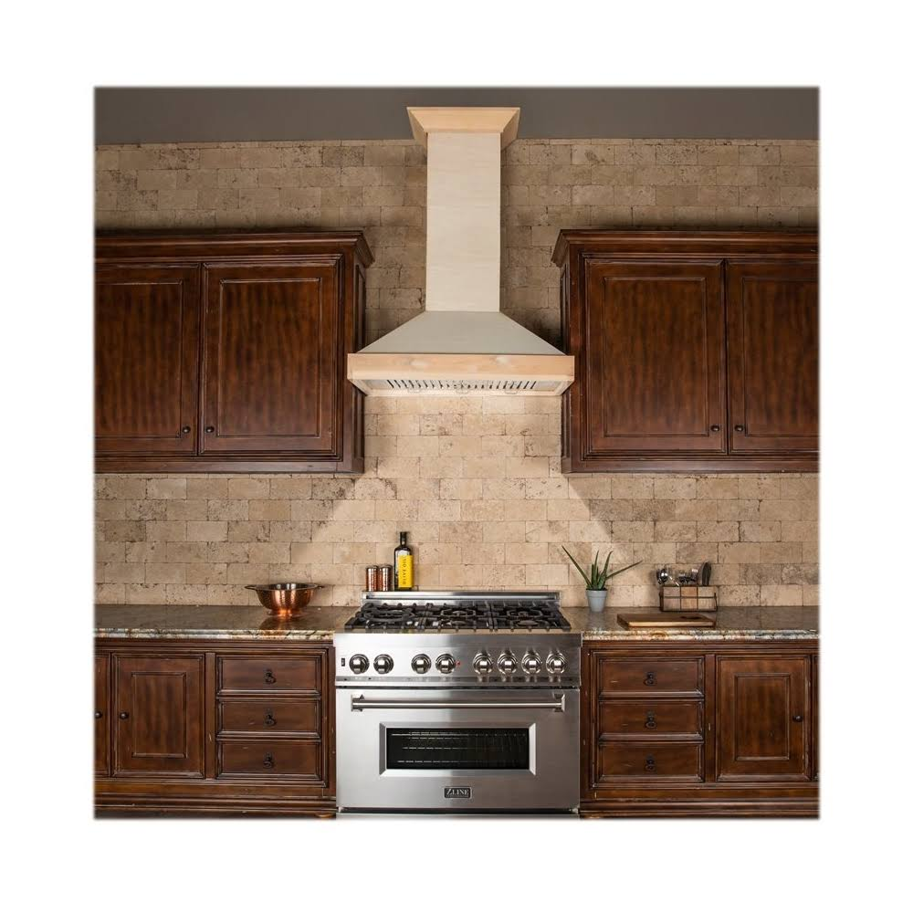 ZLINE 30∪ Unfinished Wooden Wall Mount Range Hood (KBUF-30)