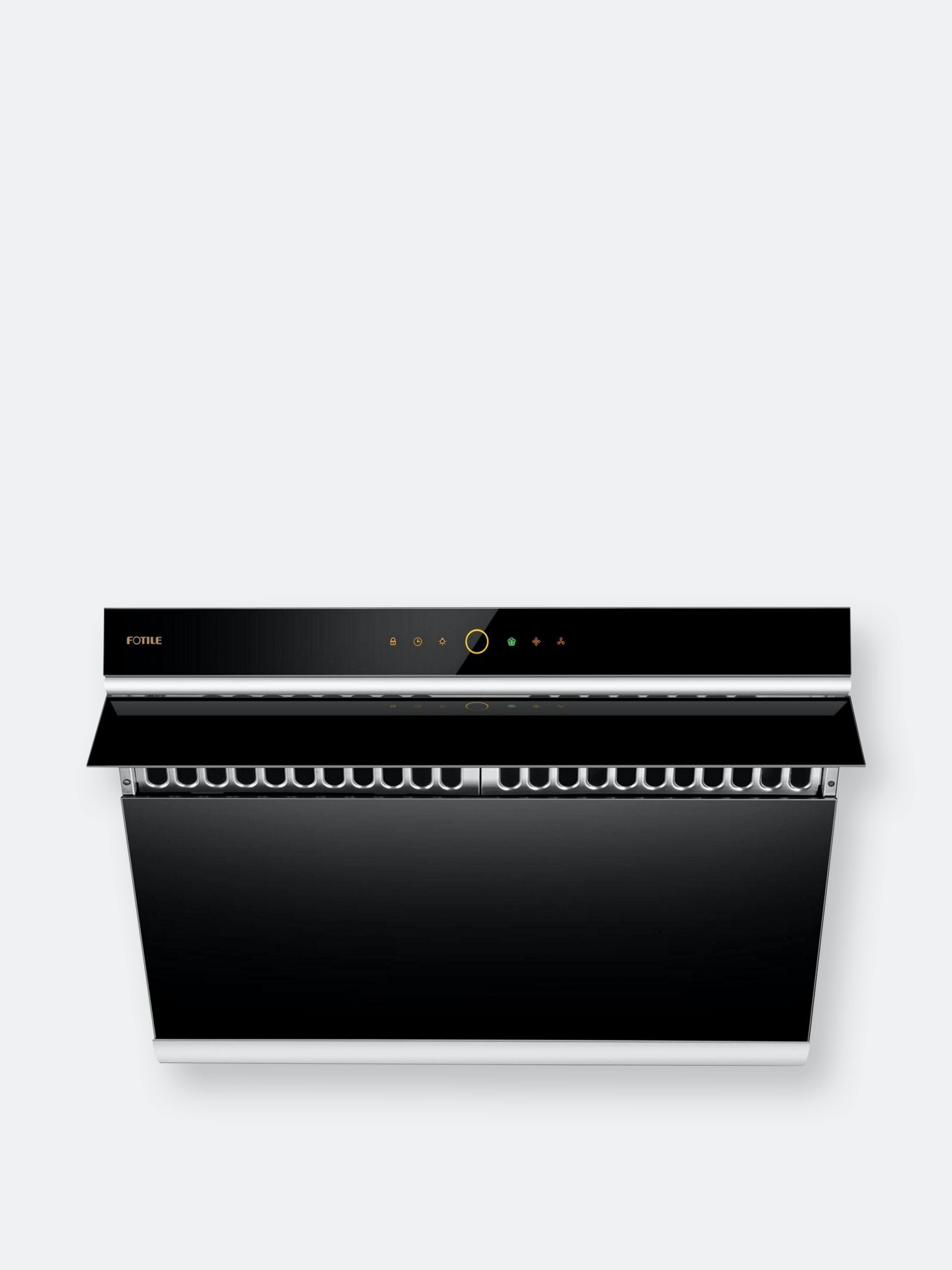 FOTILE 30 in. 1000 CFM Side Draft Air Extraction Under Cabinet or Wall Mount Range Hood with Touchscreen in Onyx Black