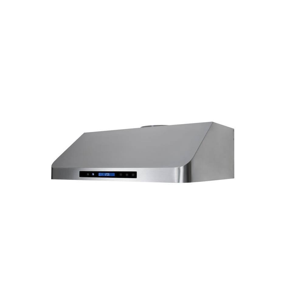 Cosmo COS-QS75 30 in. 500 CFM Ducted Under Cabinet Range Hood in Stainless Steel