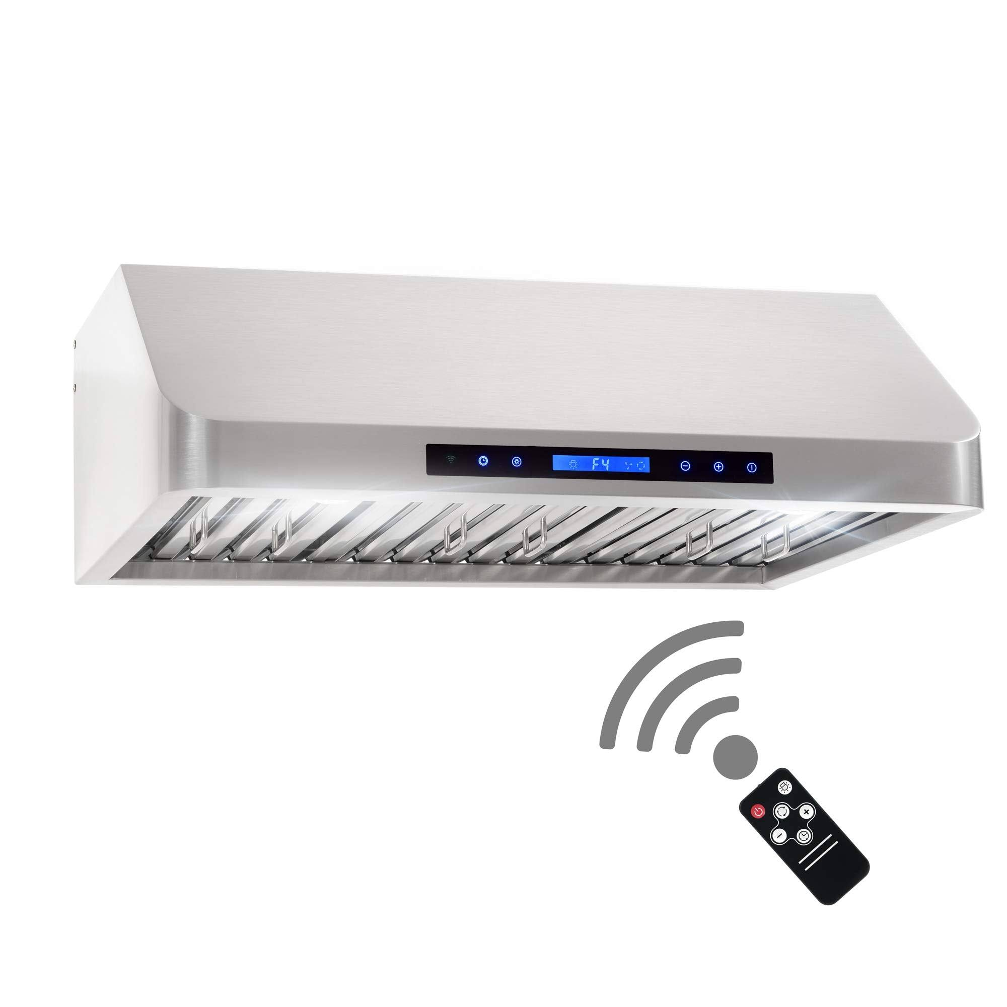 Cosmo COS-QS75 30 in. 500 CFM Ducted Under Cabinet Range Hood in Stainless Steel