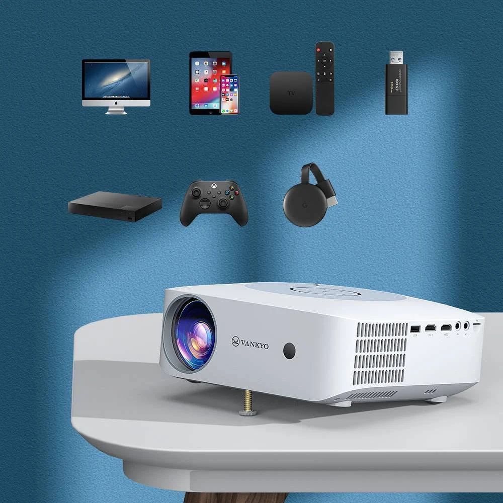 Vankyo Leisure E30wt Native 1080p Full HD Video Projector, 5G WiFi Projector