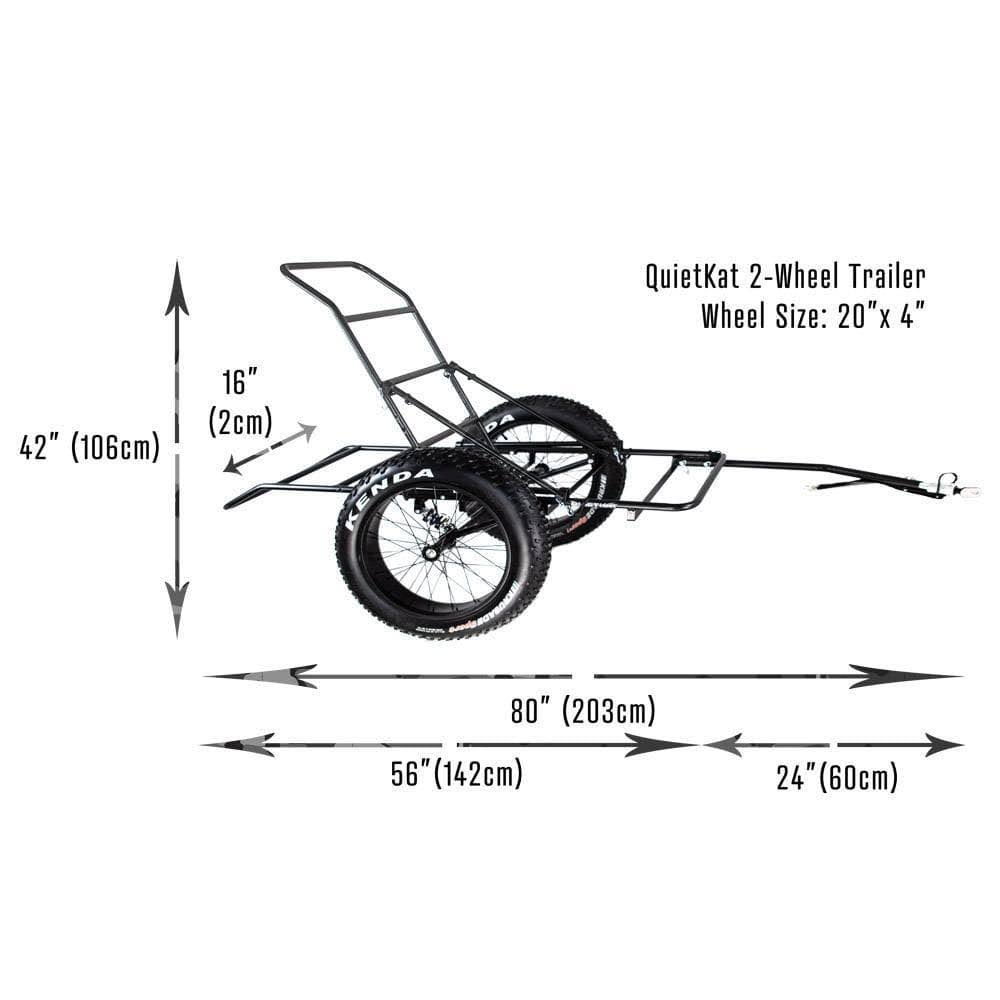 QuietKat Cargo Trailer  C Two Wheel All-Terrain