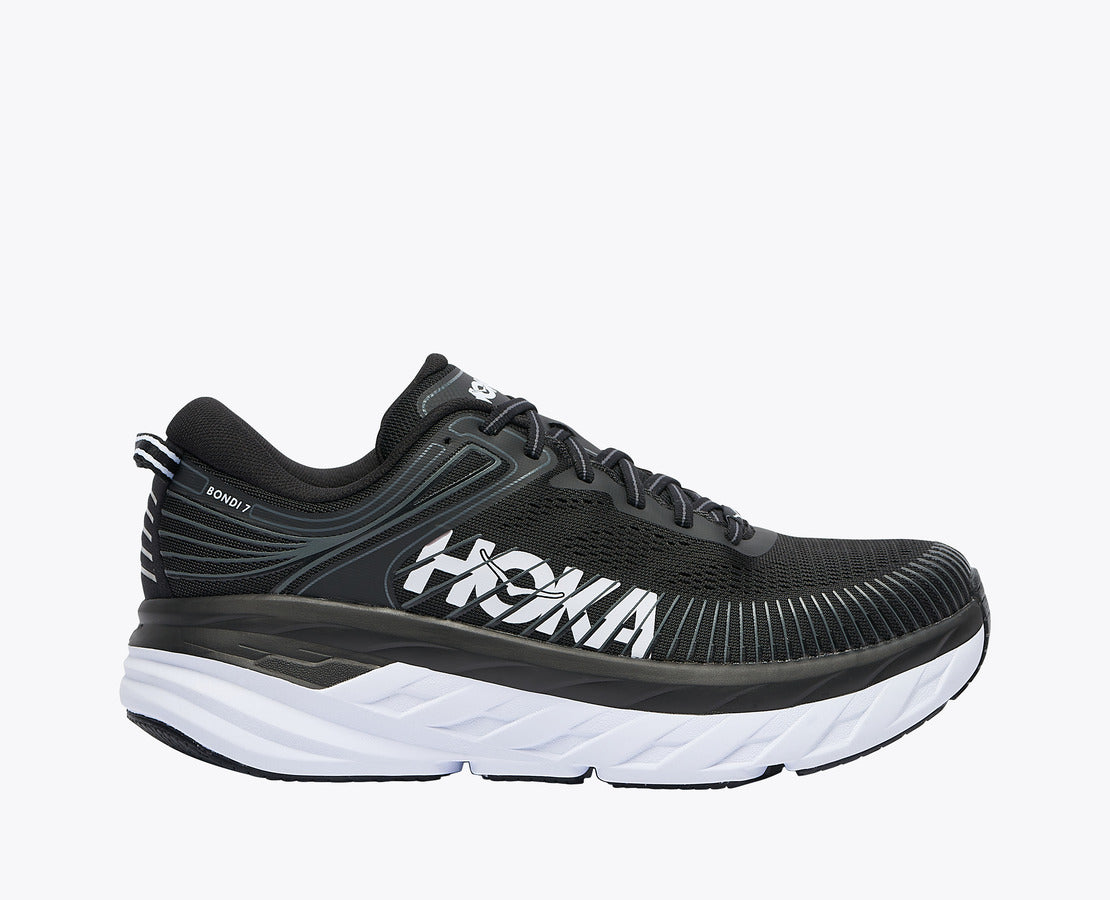 Bondi 7 Men's Running Shoes Black/White