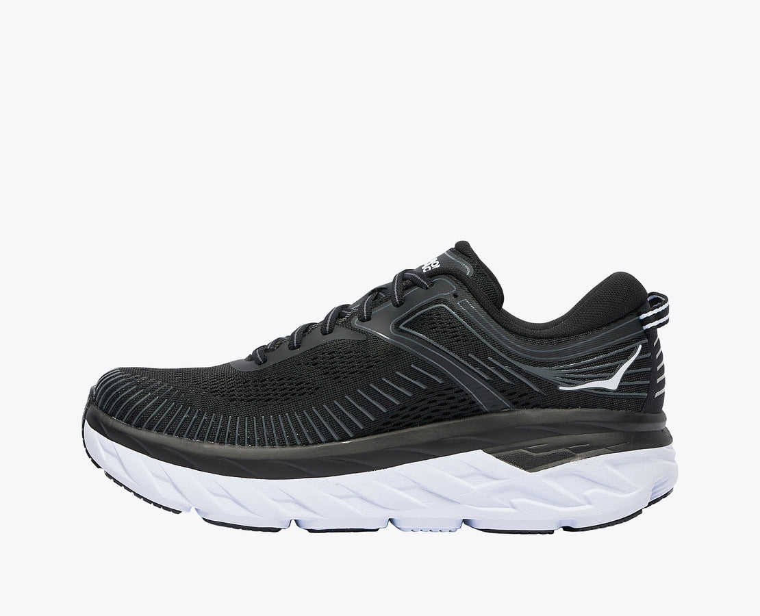 Bondi 7 Men's Running Shoes Black/White