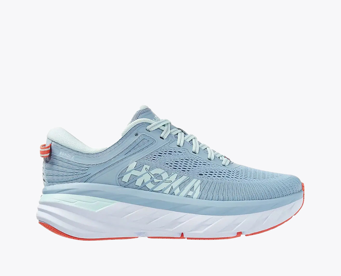 Bondi 7 Women's Running Shoes Blue Fog/Blue Glass