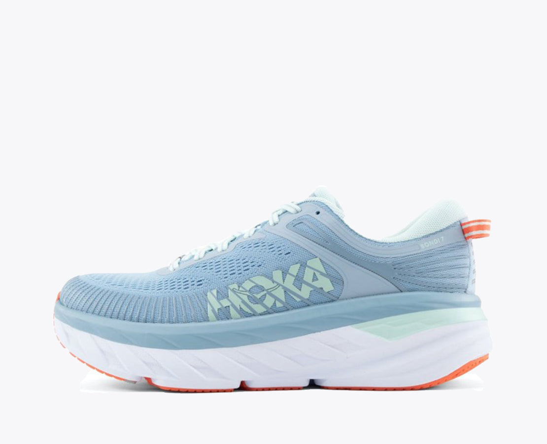 Bondi 7 Women's Running Shoes Blue Fog/Blue Glass