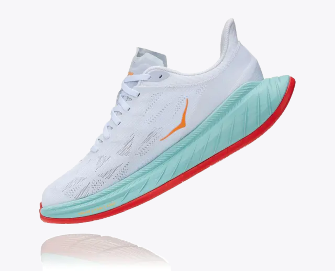 Carbon X 2  Men's Running Shoes White/Blazing Orange